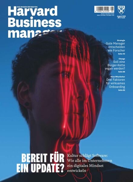 Harvard Business Manager – August 2022 Cover