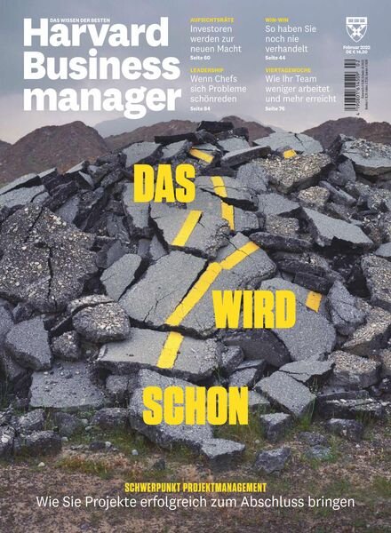 Harvard Business Manager – Februar 2022 Cover