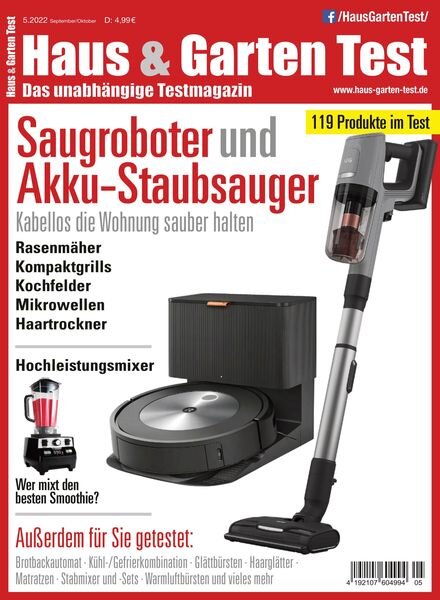 HAUS & GARTEN TEST – August 2022 Cover