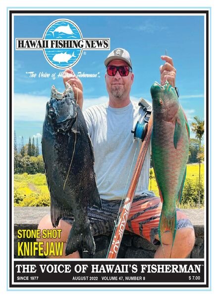 Hawaii Fishing News – August 2022 Cover