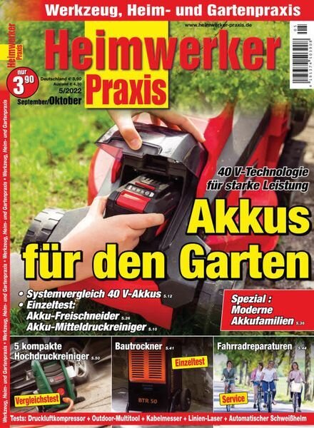 Heimwerker Praxis – 12 August 2022 Cover