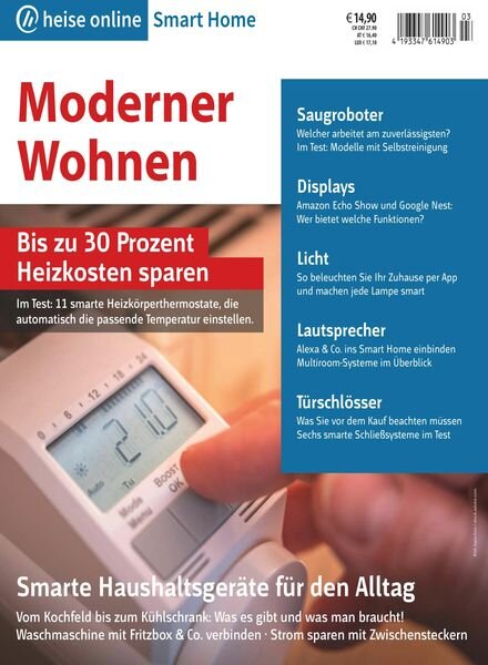 heise online Smart Home – August 2022 Cover