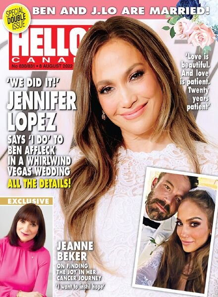 Hello! Canada – 08 August 2022 Cover
