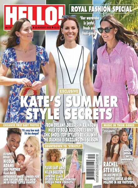 Hello! Magazine UK – 22 August 2022 Cover