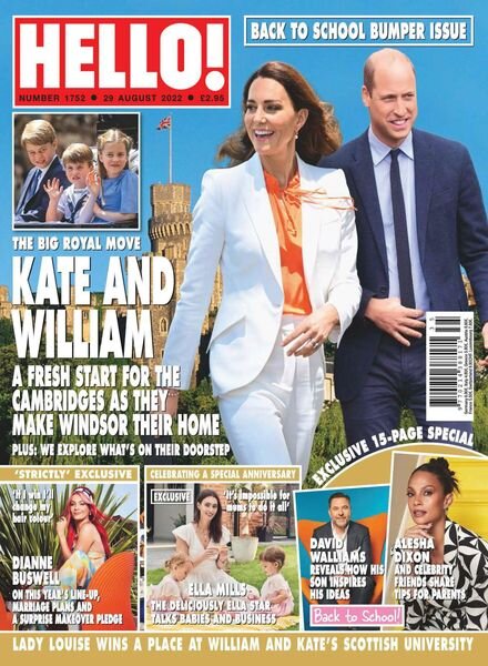 Hello! Magazine UK – 29 August 2022 Cover