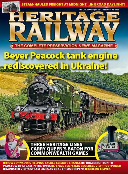 Heritage Railway – August 02 2022 Cover
