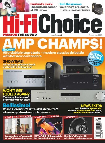 Hi-Fi Choice – Issue 492 – September 2022 Cover