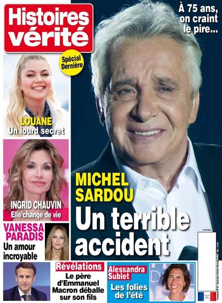 Histoires verite – 01 aout 2022 Cover