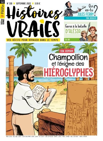 Histoires Vraies – aout 2022 Cover
