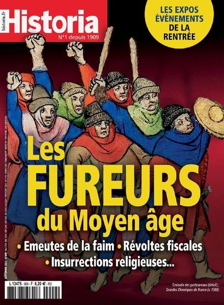 Historia Magazine – aout 2022 Cover
