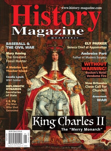 History Magazine – Spring 2022 Cover
