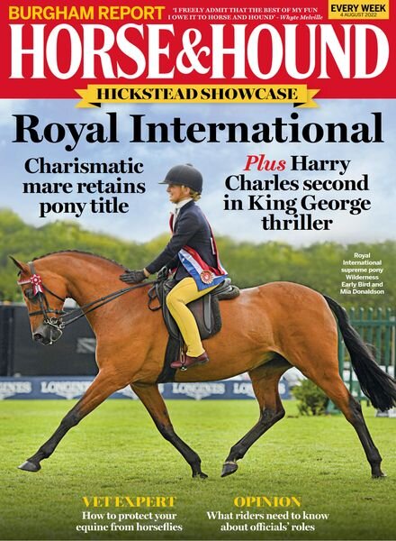 Horse & Hound – 04 August 2022 Cover