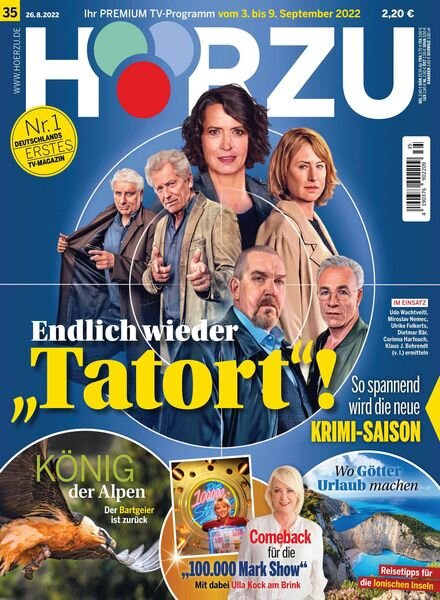 HORZU – 26 August 2022 Cover