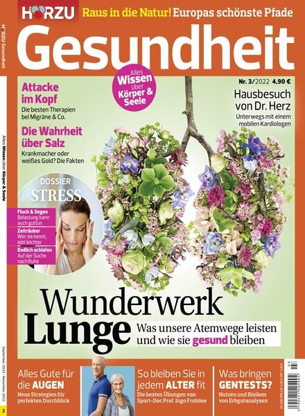 HORZU Gesundheit – 26 August 2022 Cover