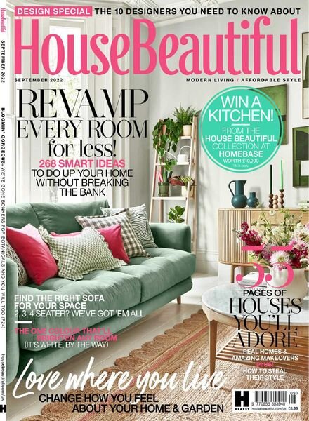 House Beautiful UK – September 2022 Cover