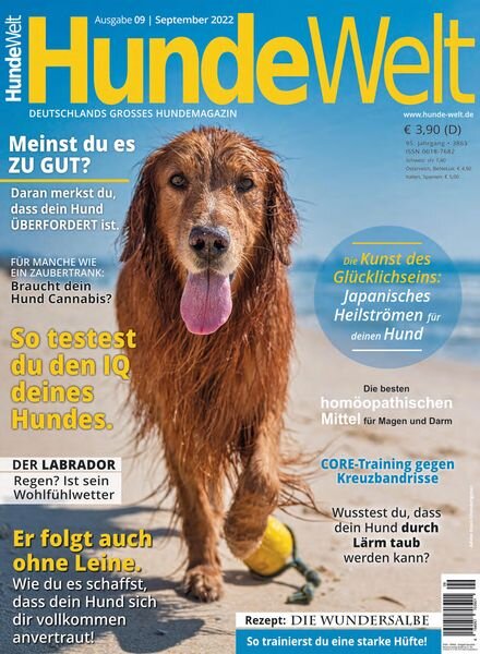HundeWelt – September 2022 Cover