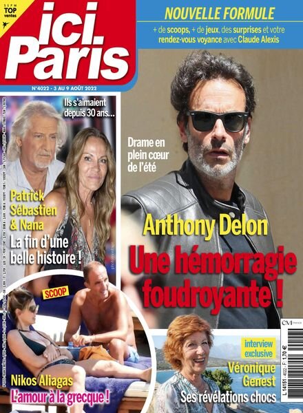 Ici Paris – 03 aout 2022 Cover