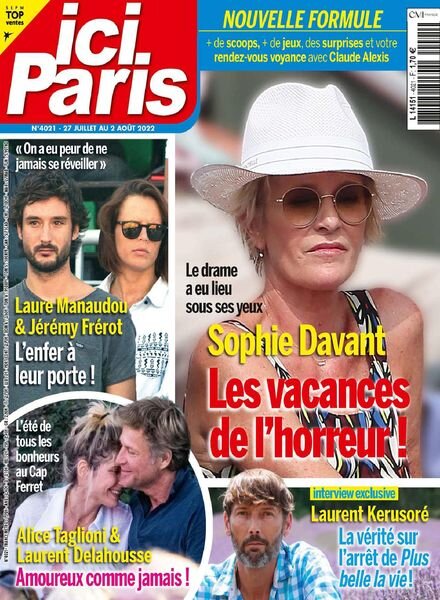 Ici Paris – 27 juillet 2022 Cover