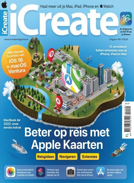 iCreate Netherlands – juli 2022 Cover