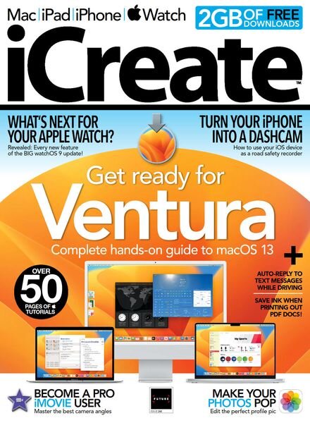 iCreate UK – August 2022 Cover