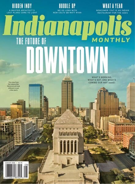 Indianapolis Monthly – August 2022 Cover