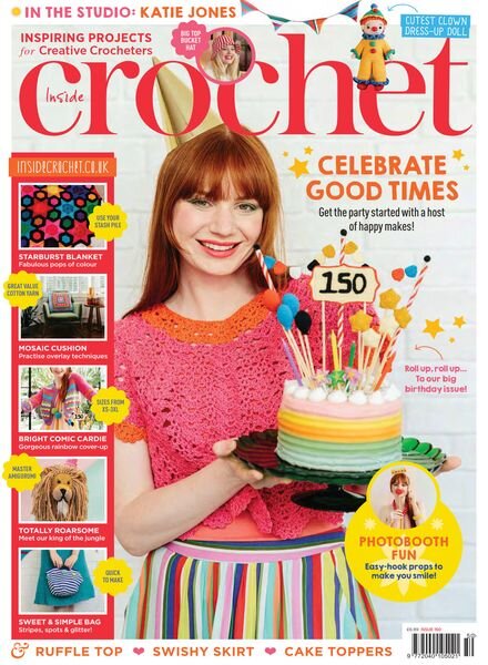 Inside Crochet – Issue 150 – August 2022 Cover