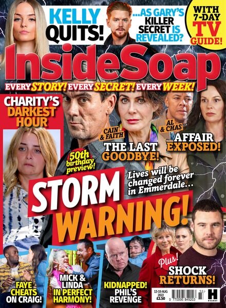 Inside Soap UK – 13 August 2022 Cover