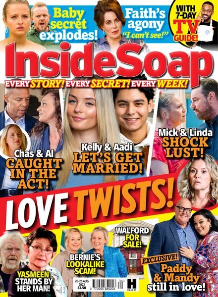 Inside Soap UK – 20 August 2022 Cover