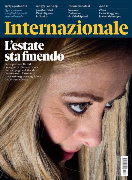 Internazionale – 19 Agosto 2022 Cover