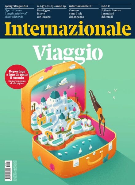 Internazionale – 29 Luglio – 18 Agosto 2022 Cover