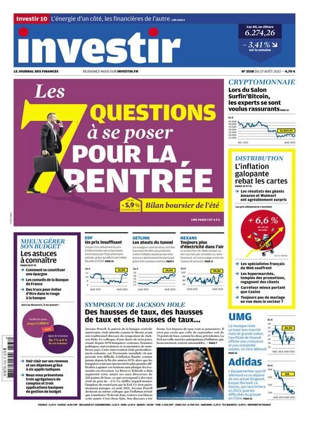 Investir – 27 Aout 2022 Cover