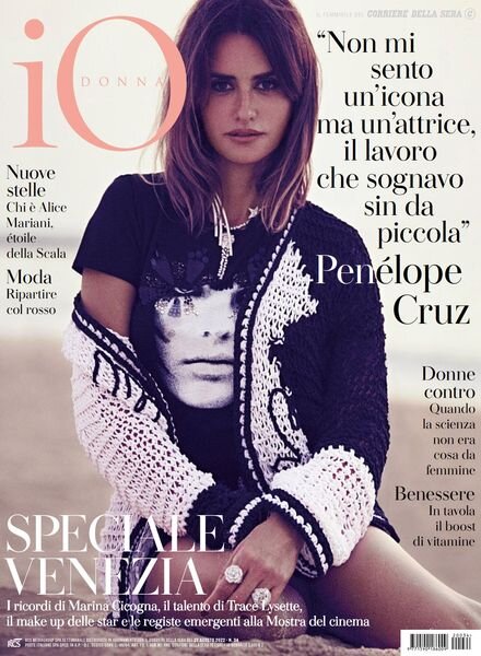 Io Donna del Corriere della Sera – 27 Agosto 2022 Cover