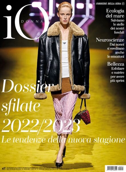 Io Donna del Corriere della Sera – 6 Agosto 2022 Cover