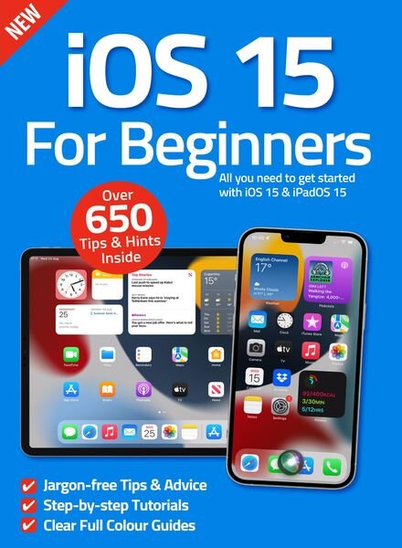 iOS 15 For Beginners – July 2022 Cover