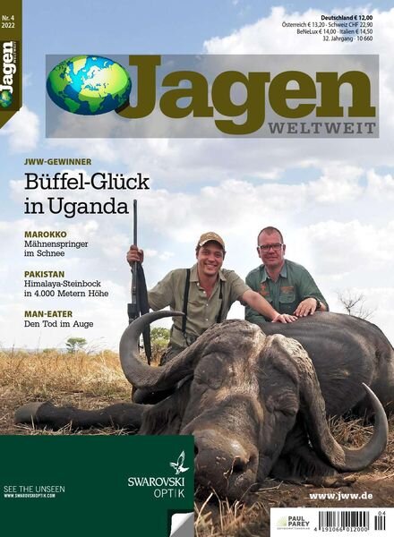 Jagen Weltweit – Nr 4 2022 Cover