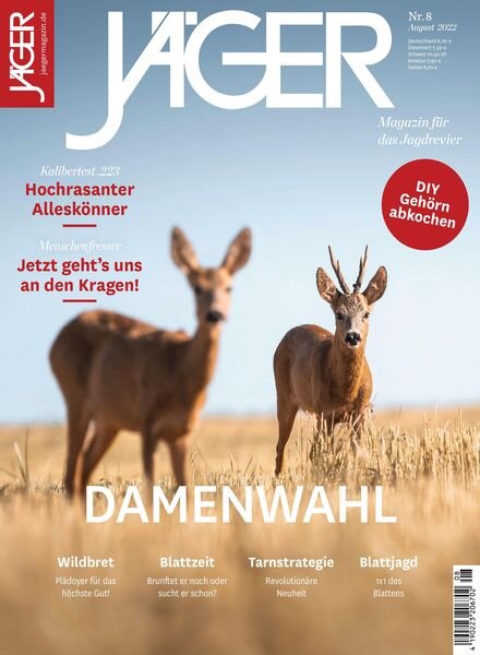 JAGER – Juli 2022 Cover