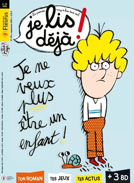Je Lis Deja – aout 2022 Cover