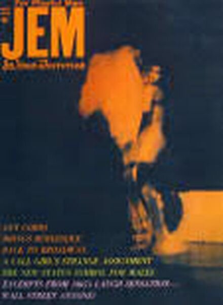 Jem – Vol 7 n. 6 October 1965 Cover