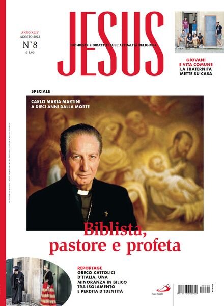 Jesus – Agosto 2022 Cover