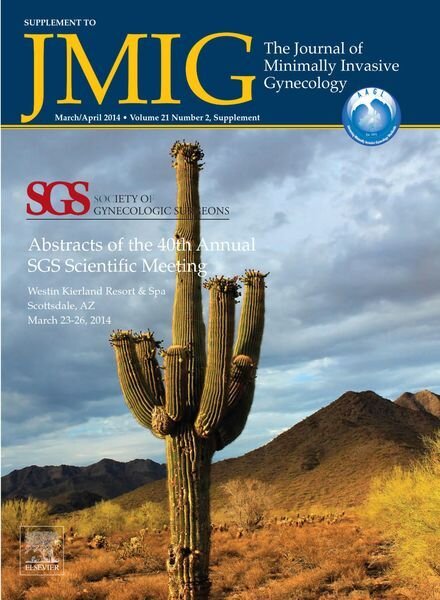 JMIG Journal of Minimally Invasive Gynecology – March 2014 Cover