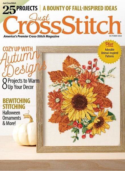 Just CrossStitch – October 2022 Cover