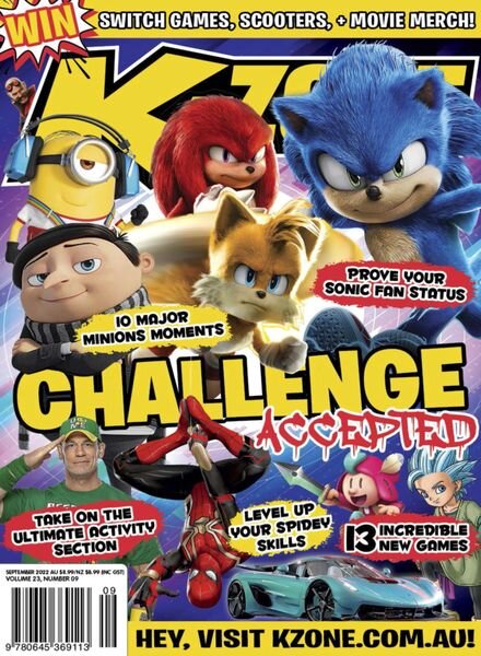 K-Zone – September 2022 Cover