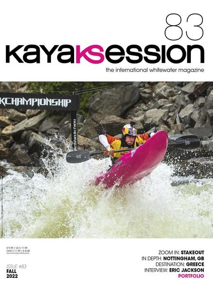 Kayak Session Magazine – September 2022 Cover