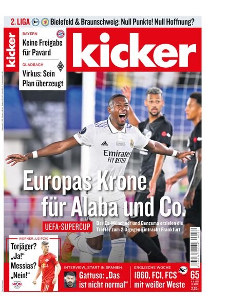 Kicker – 11 August 2022 Cover