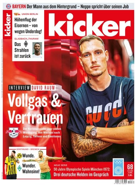 Kicker – 22 August 2022 Cover