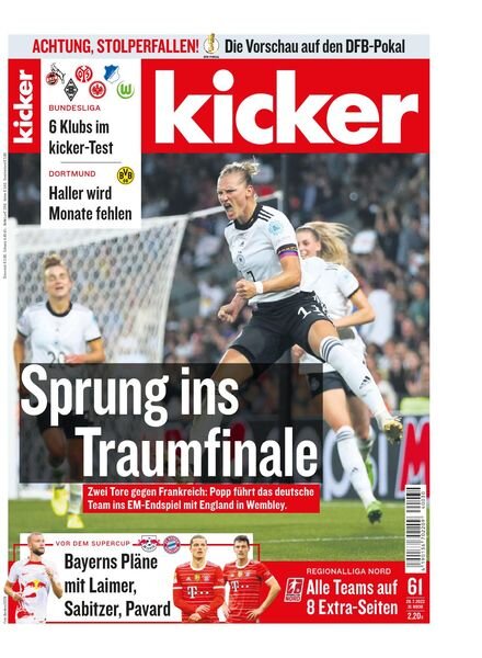 Kicker – 28 Juli 2022 Cover