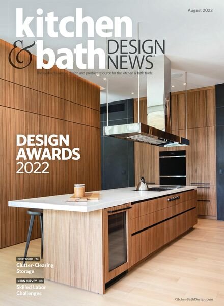 Kitchen & Bath Design News – August 2022 Cover