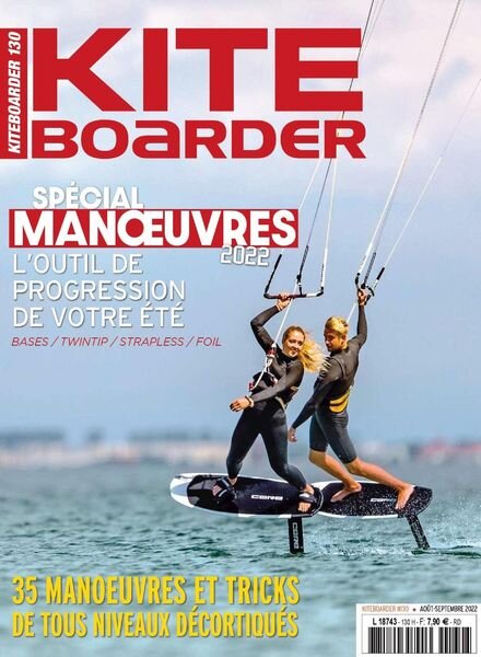 Kiteboarder – juillet 2022 Cover