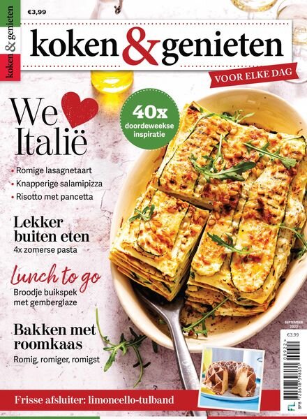Koken & Genieten – augustus 2022 Cover