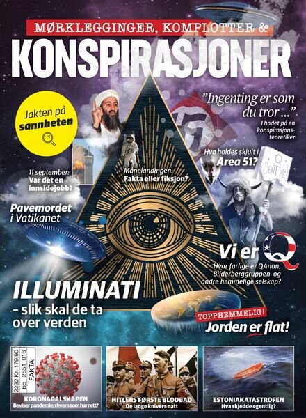 Konspirasjoner – august 2022 Cover